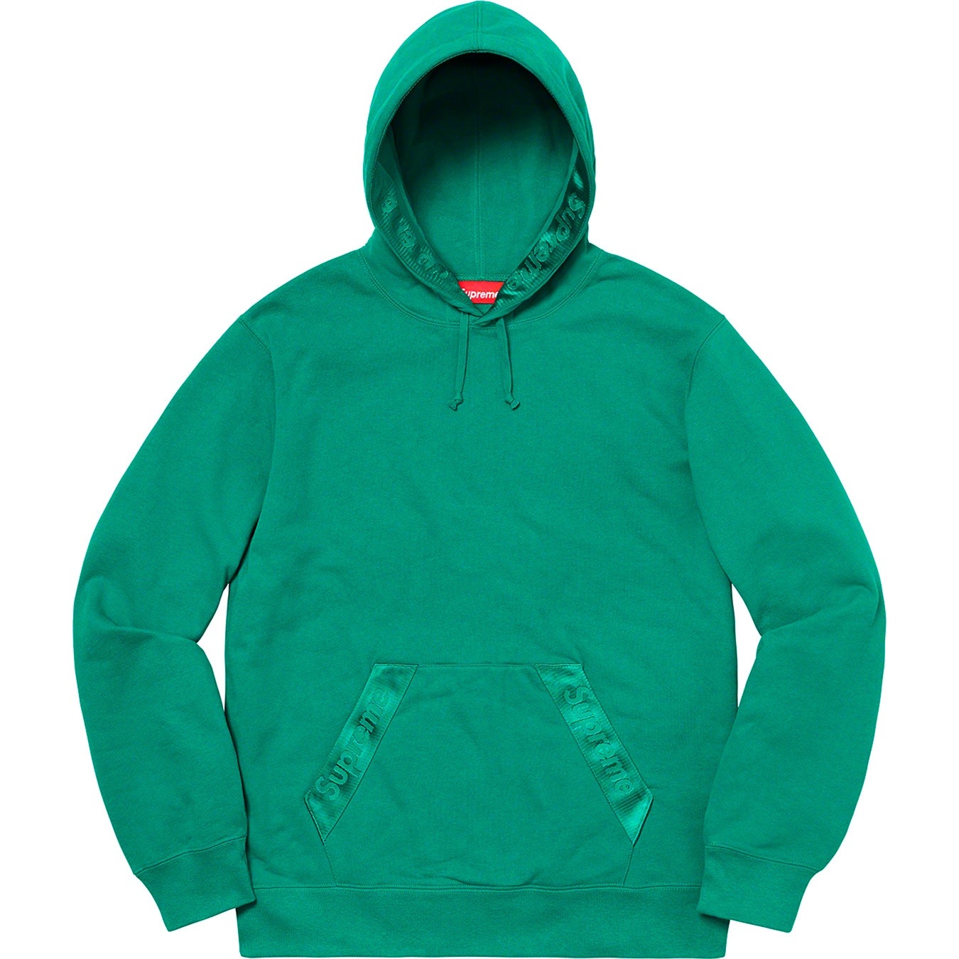 Tonal Webbing Hooded Sweatshirt view 3
